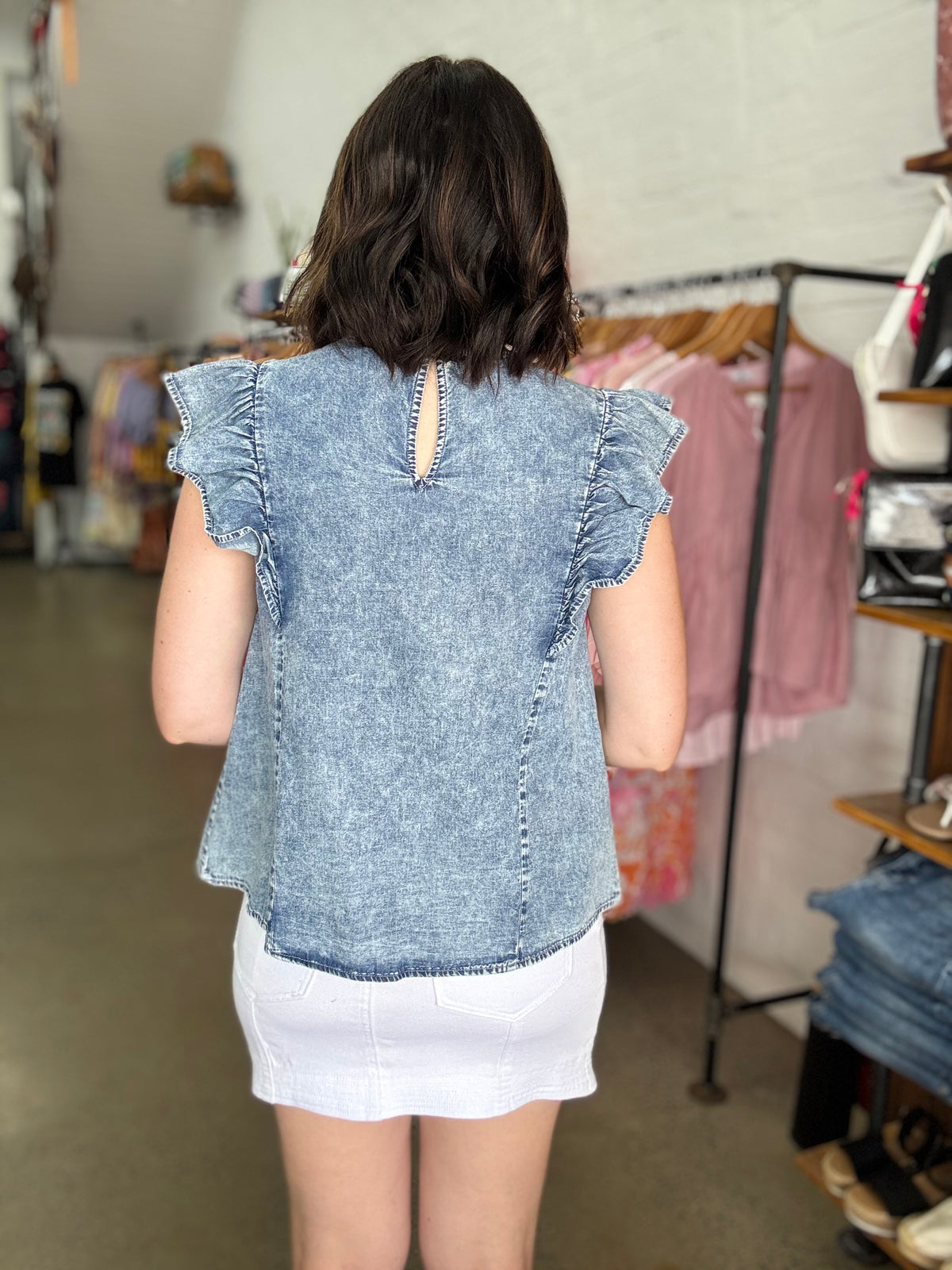 Annalee Top - Denim