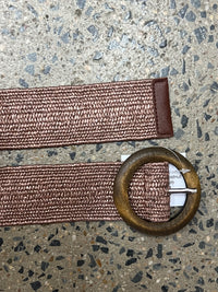 Boutique Belt - Chestnut