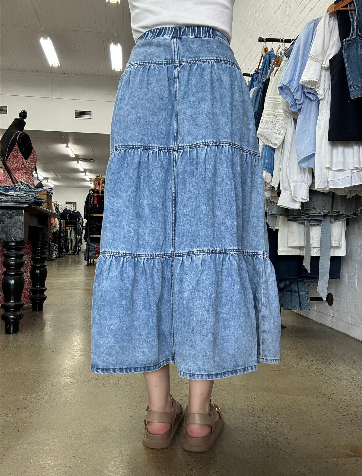 Coco - Denim Skirt