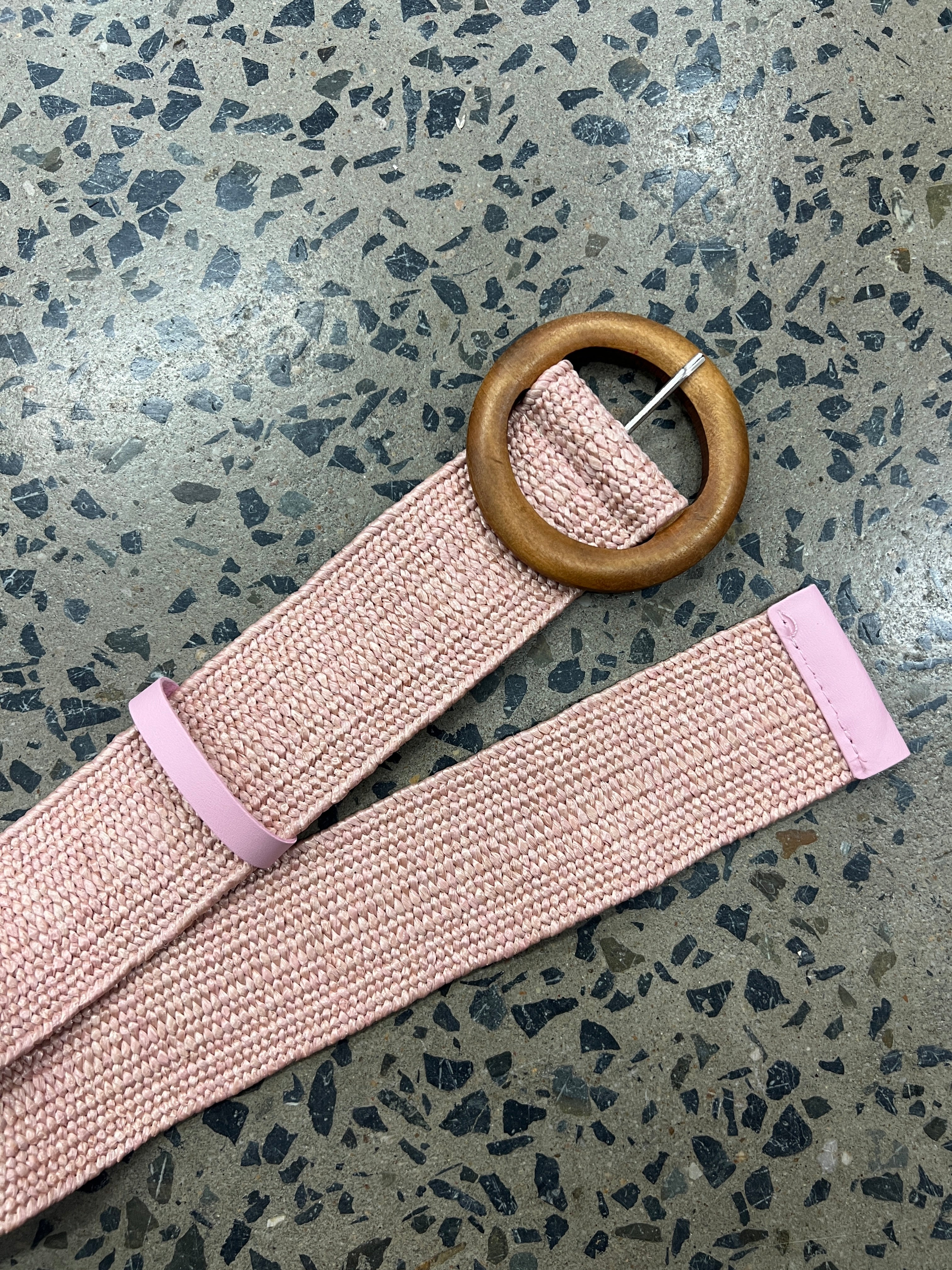 Boutique Belt Blush Pink Katie B