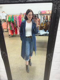 Shannon - Denim Trenchcoat