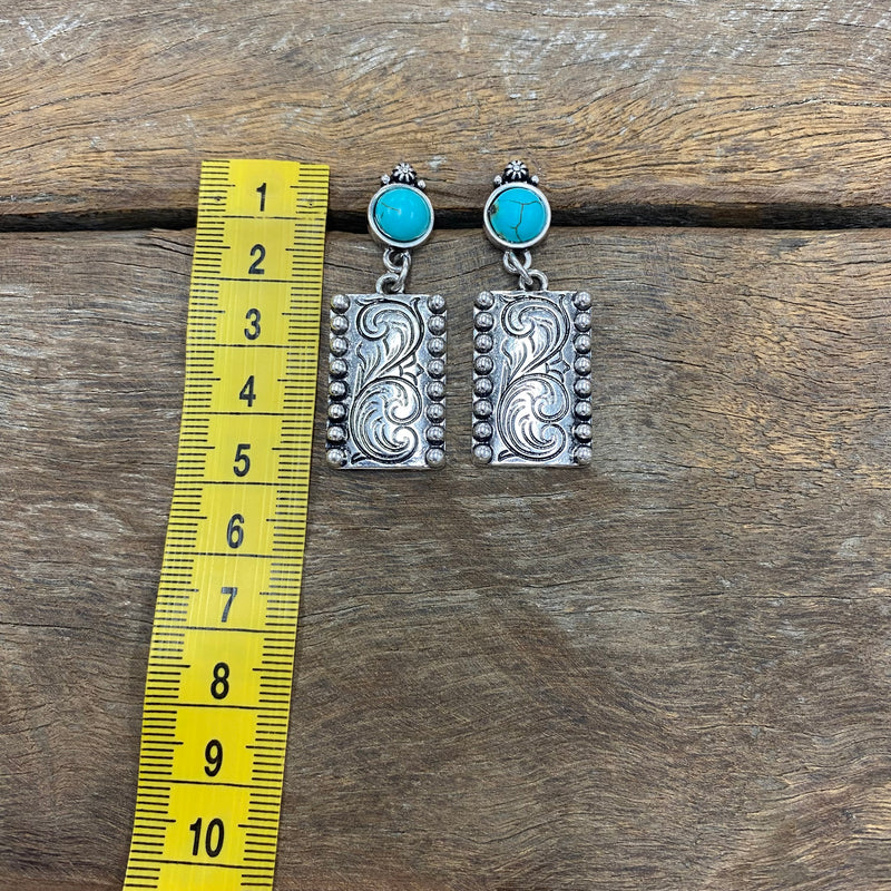 May - Dangle Turquoise Earring