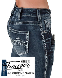 Cowgirl Tuff Jeans - Firewater