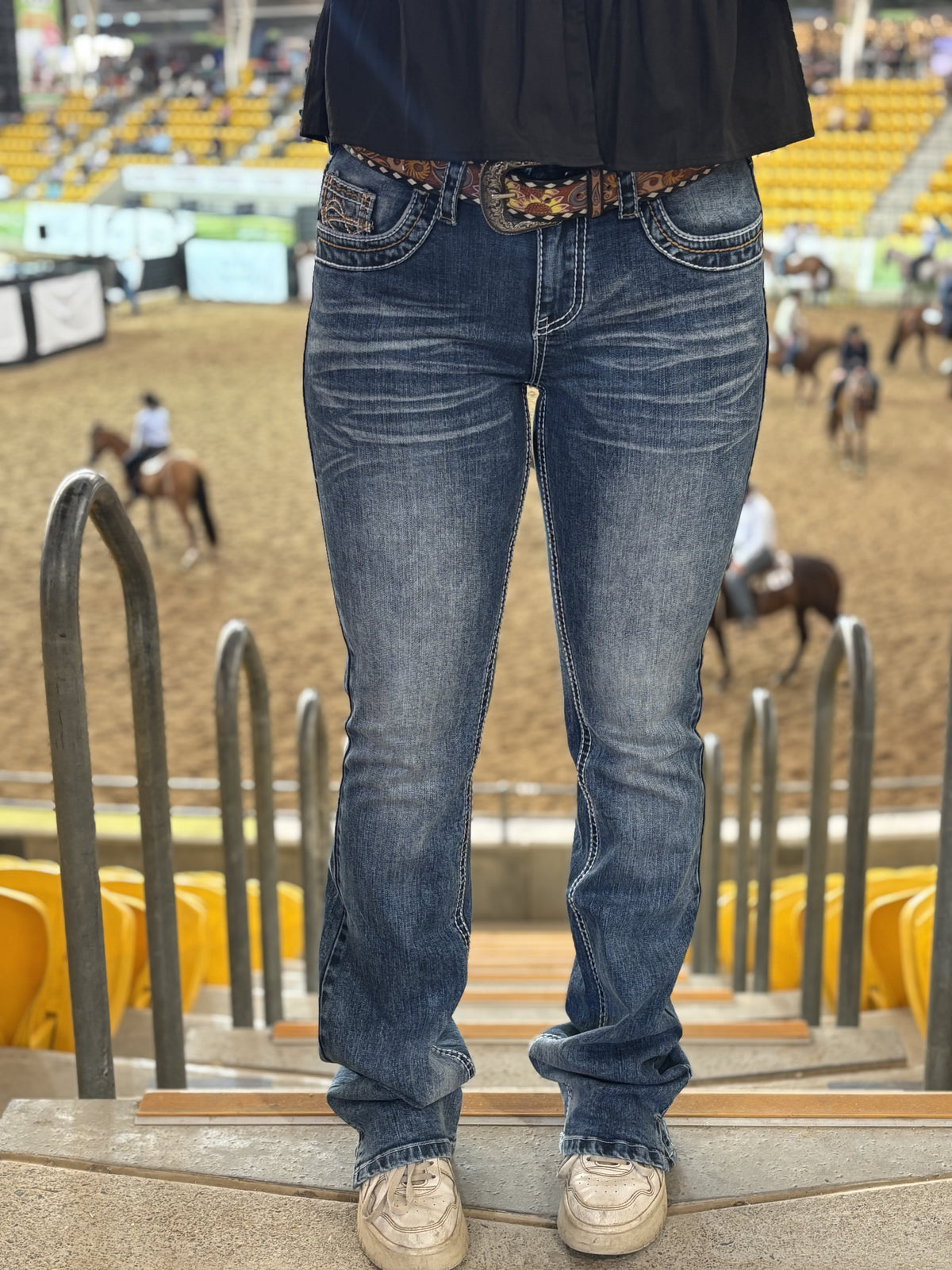 Cowgirl Tuff Jeans - DFMI Faded