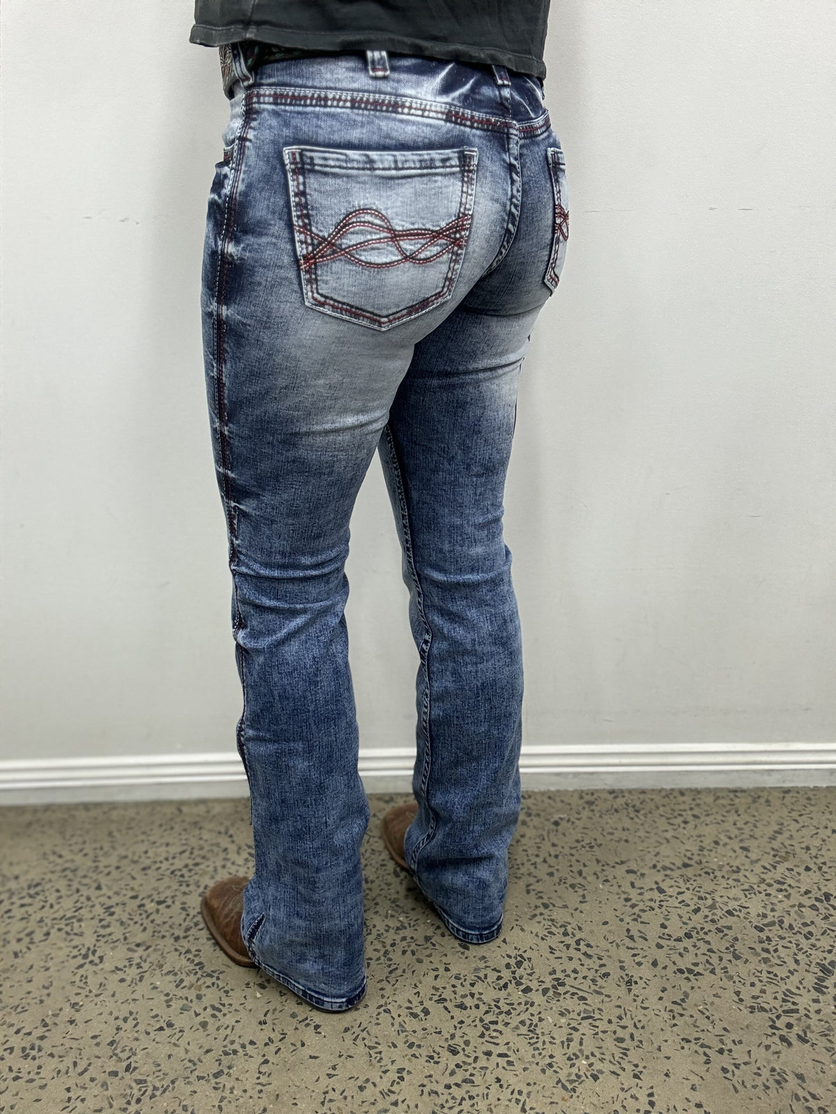 Cowgirl Tuff Jeans - Red Roan