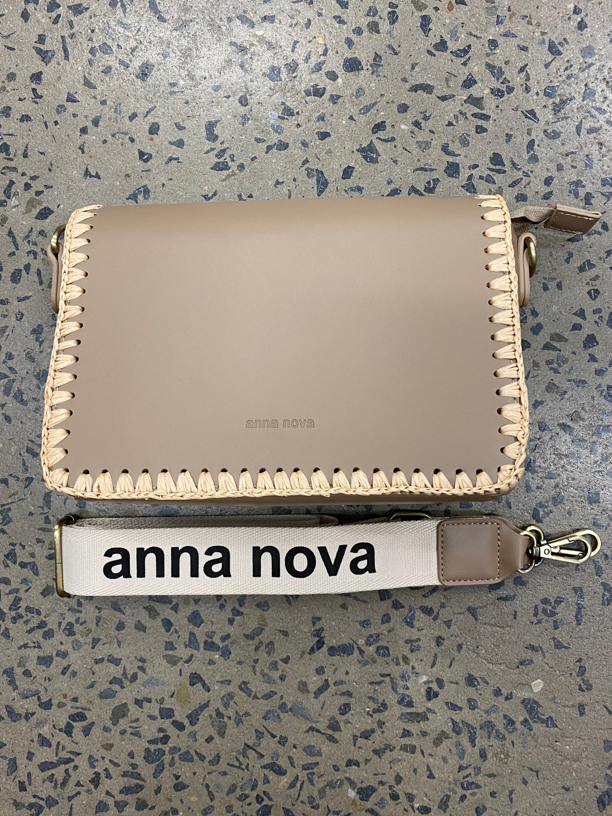 Milan Crossbody - Taupe