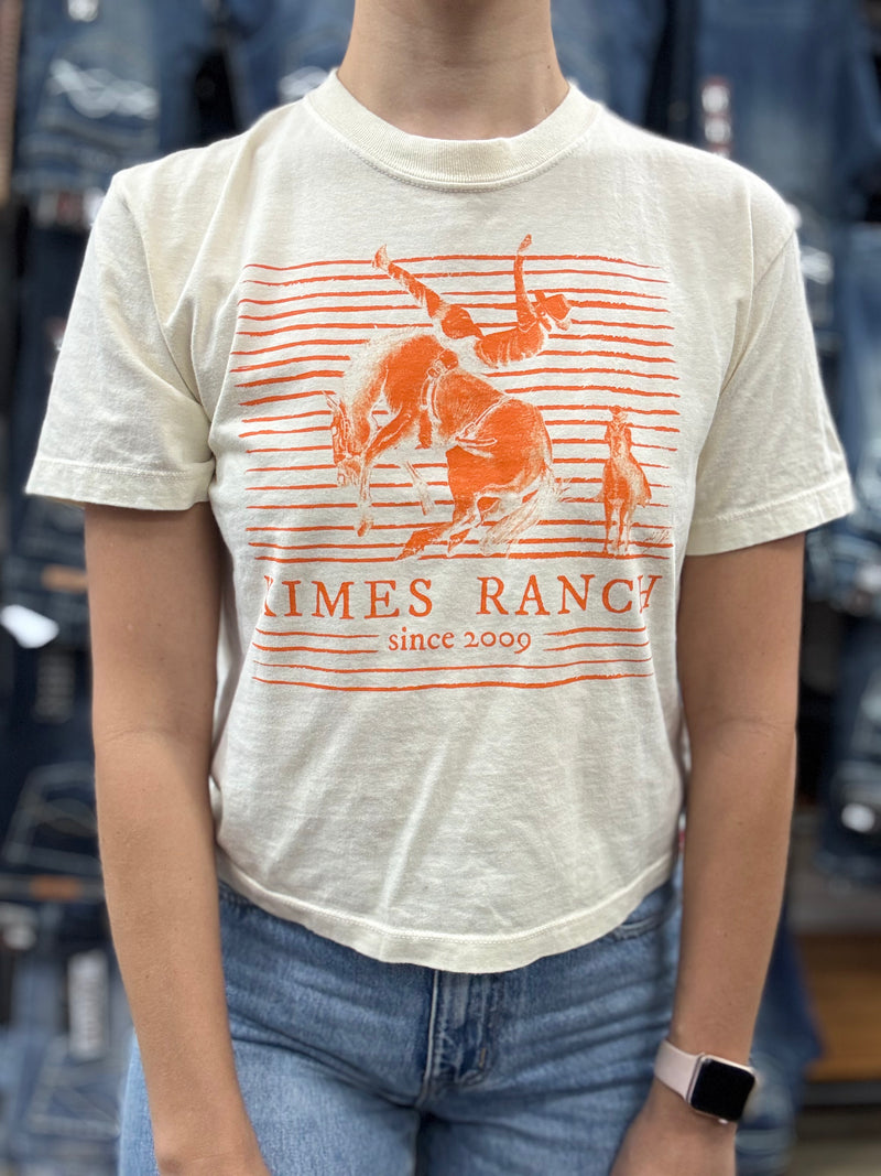 Kimes Ranch Tee - Randy Bareback (Ivory)