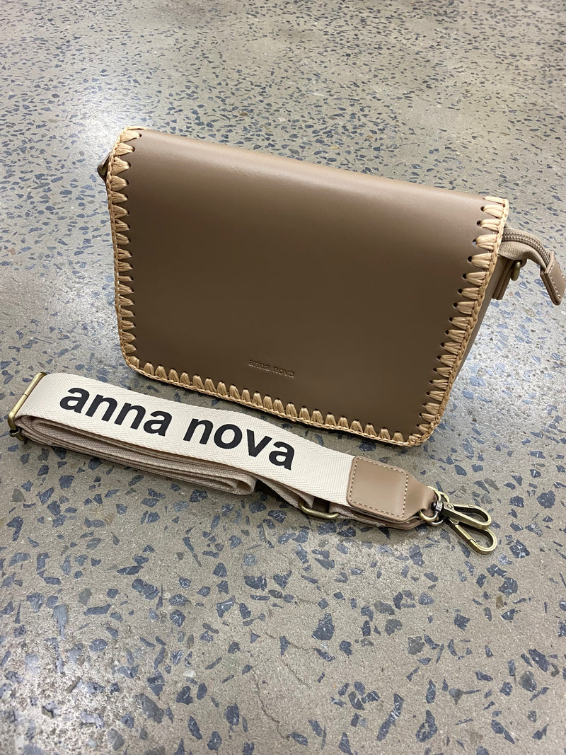 Milan Crossbody - Taupe