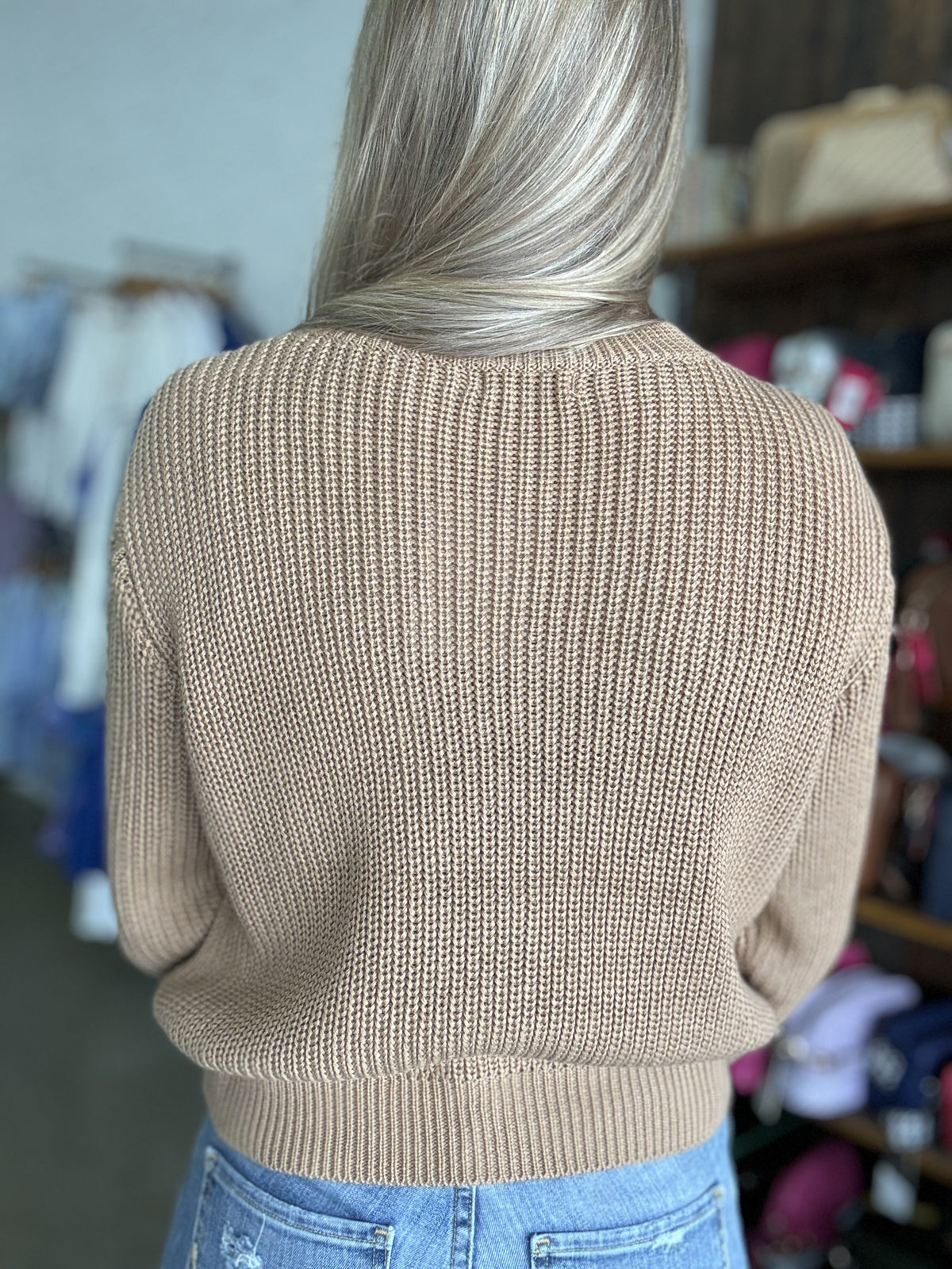 Cleo Knit - Tan