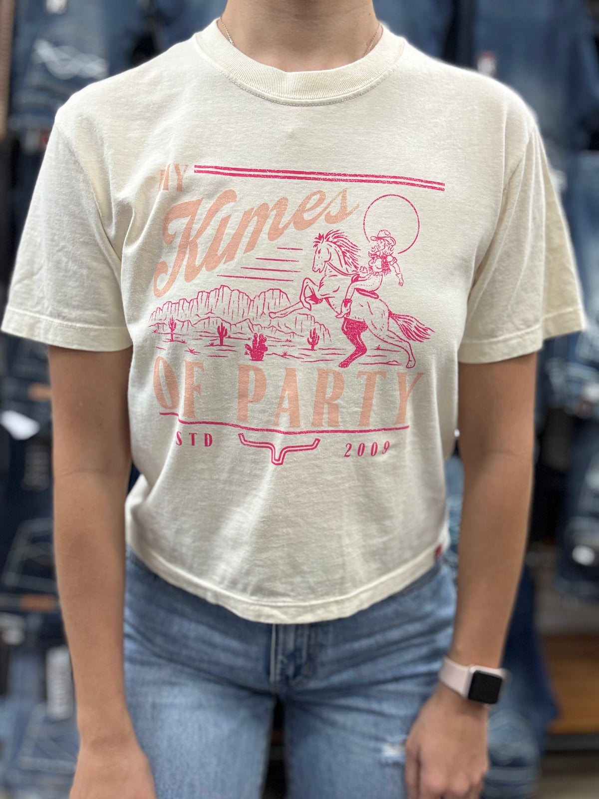 Kimes Ranch Tee - Party (Ivory)