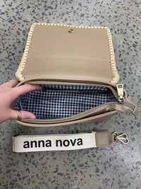 Milan Crossbody - Taupe