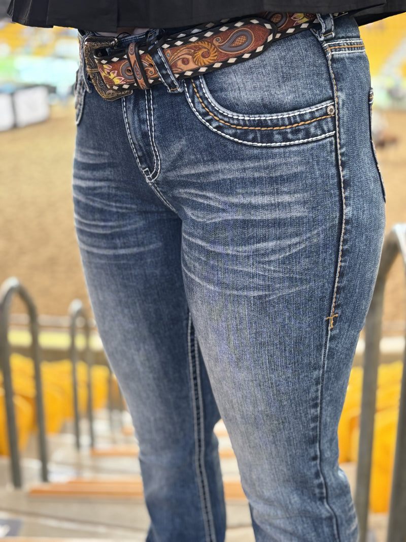 Cowgirl Tuff Jeans - DFMI Faded