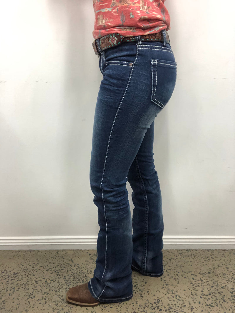 Cowgirl Tuff Jeans - Never Give Up Light