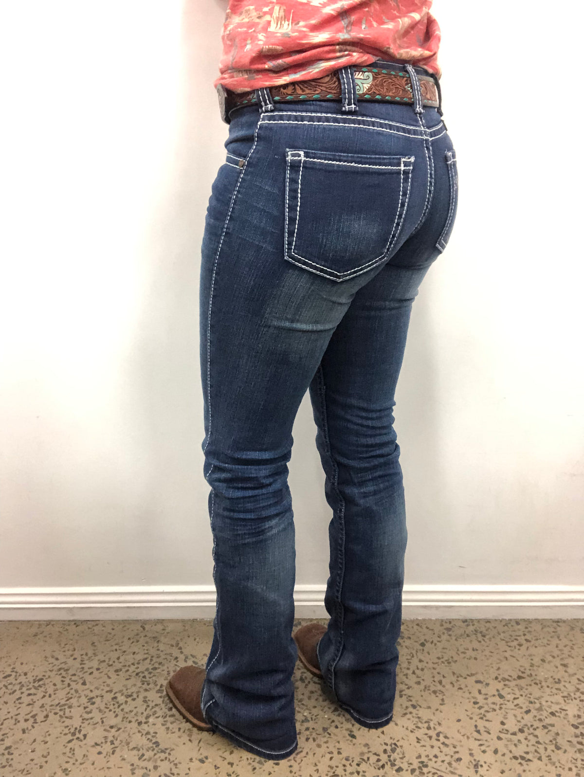 Cowgirl Tuff Jeans - Never Give Up Light