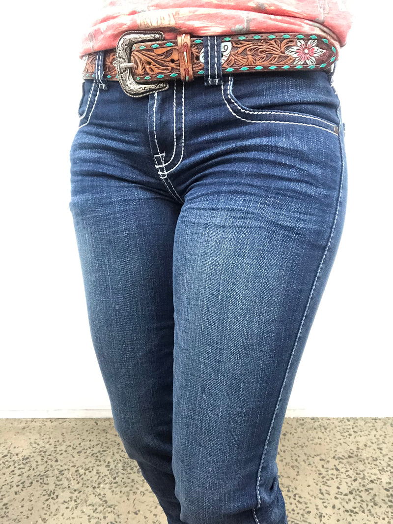 Cowgirl Tuff Jeans - Never Give Up Light