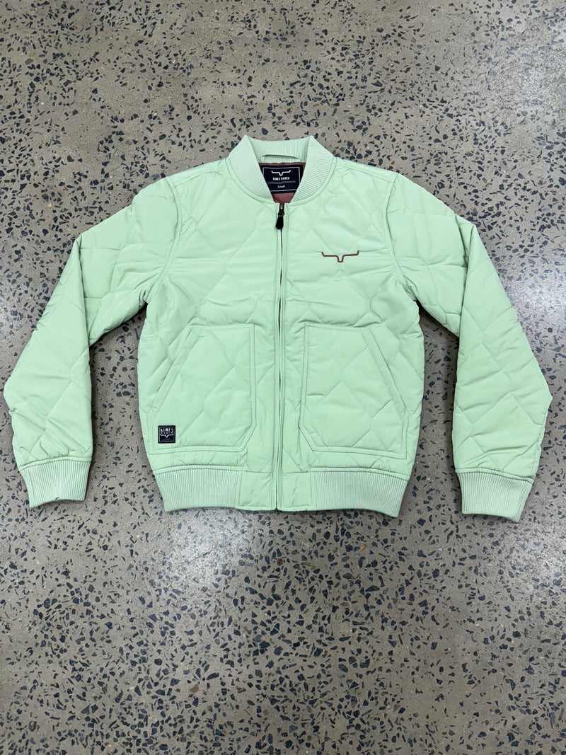 Kimes Ranch Marinos Bomber Jacket - Sage