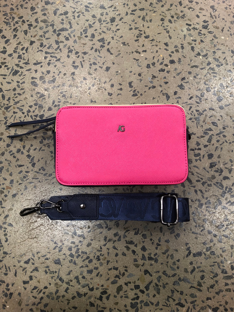 Daisy Crossbody Bag - Fuchsia