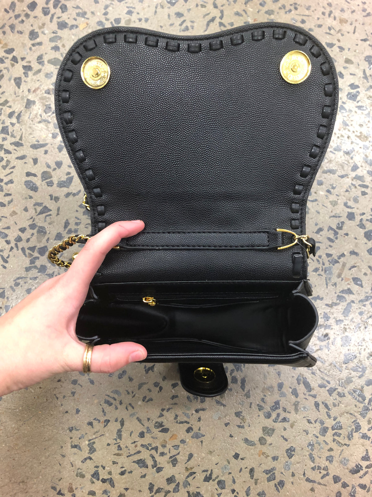 Vera Crossbody Bag - Black