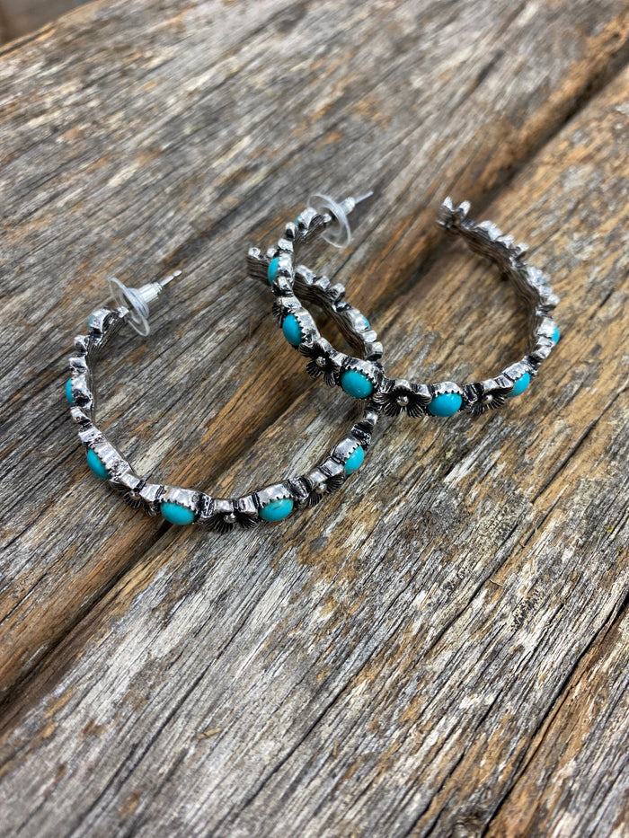 Maggie - Turquoise Earrings