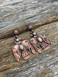 Tanner- Copper Earrings