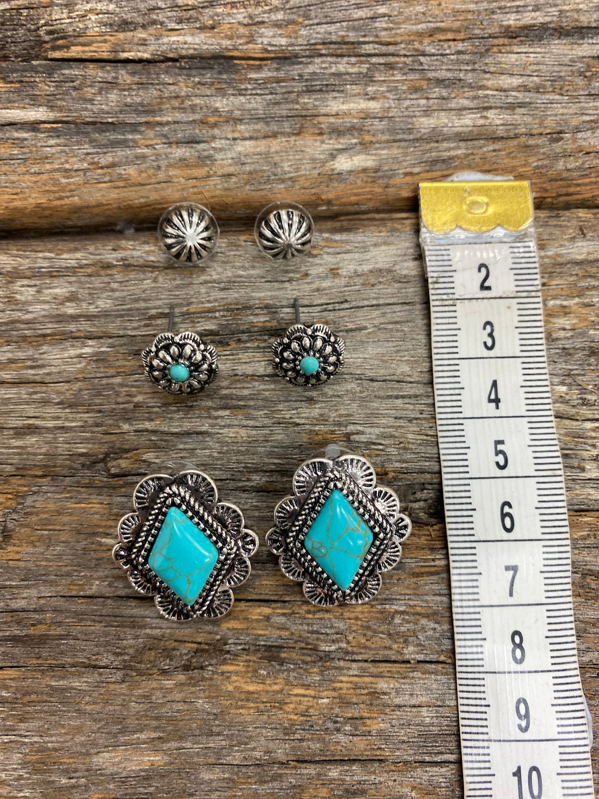 Tiana Trio - Silver & Turquoise