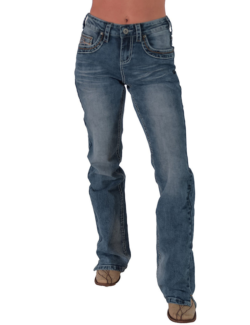 Cowgirl Tuff Jeans - DFMI Faded