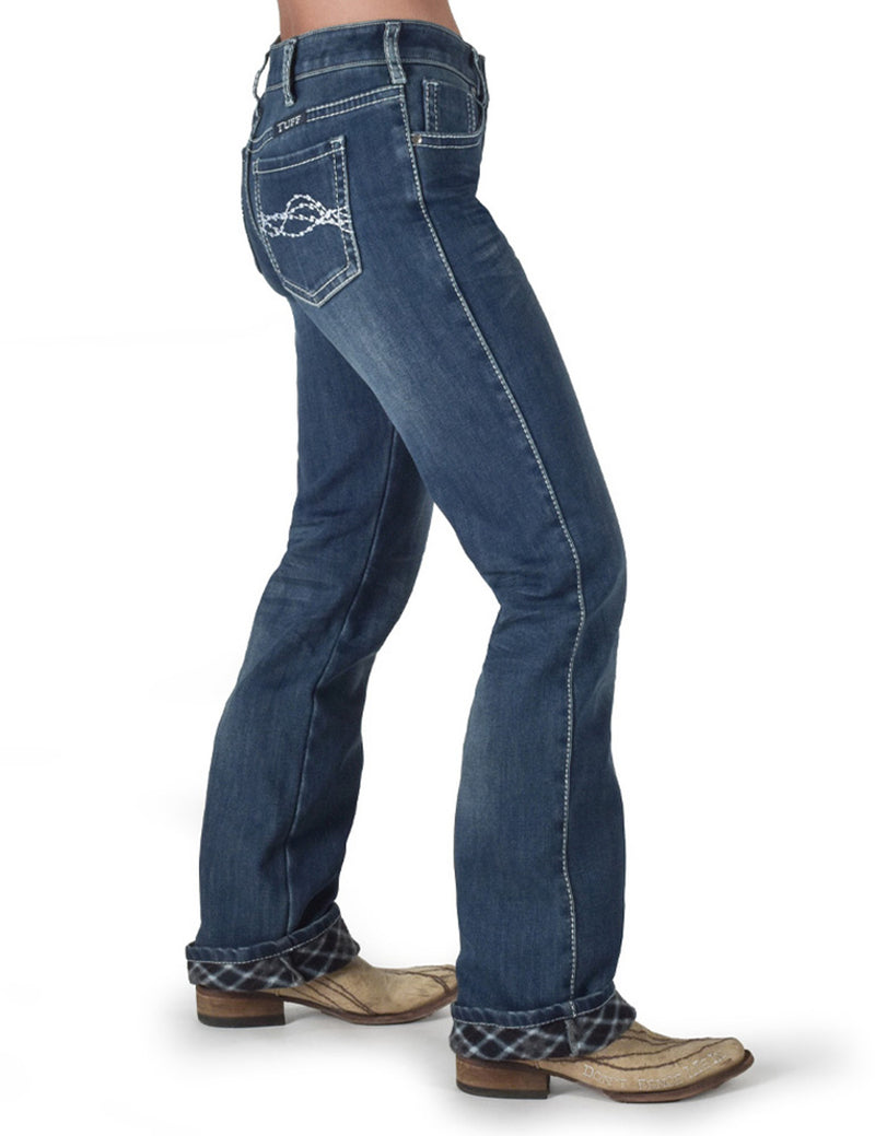 Cowgirl Tuff Jeans - Edgy Flannel