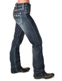 Cowgirl Tuff Jeans - Never Give Up Dark