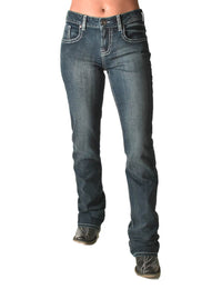 Cowgirl Tuff Jeans - Never Give Up Dark