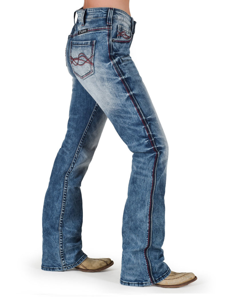 Cowgirl Tuff Jeans - Red Roan