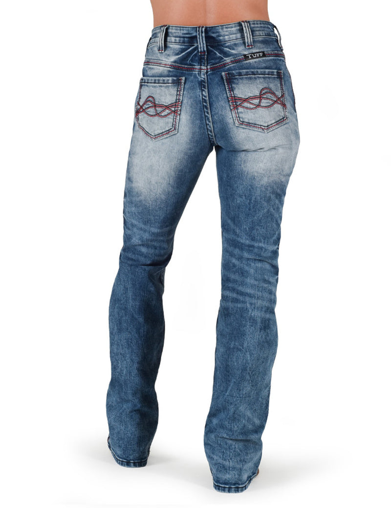 Cowgirl Tuff Jeans - Red Roan