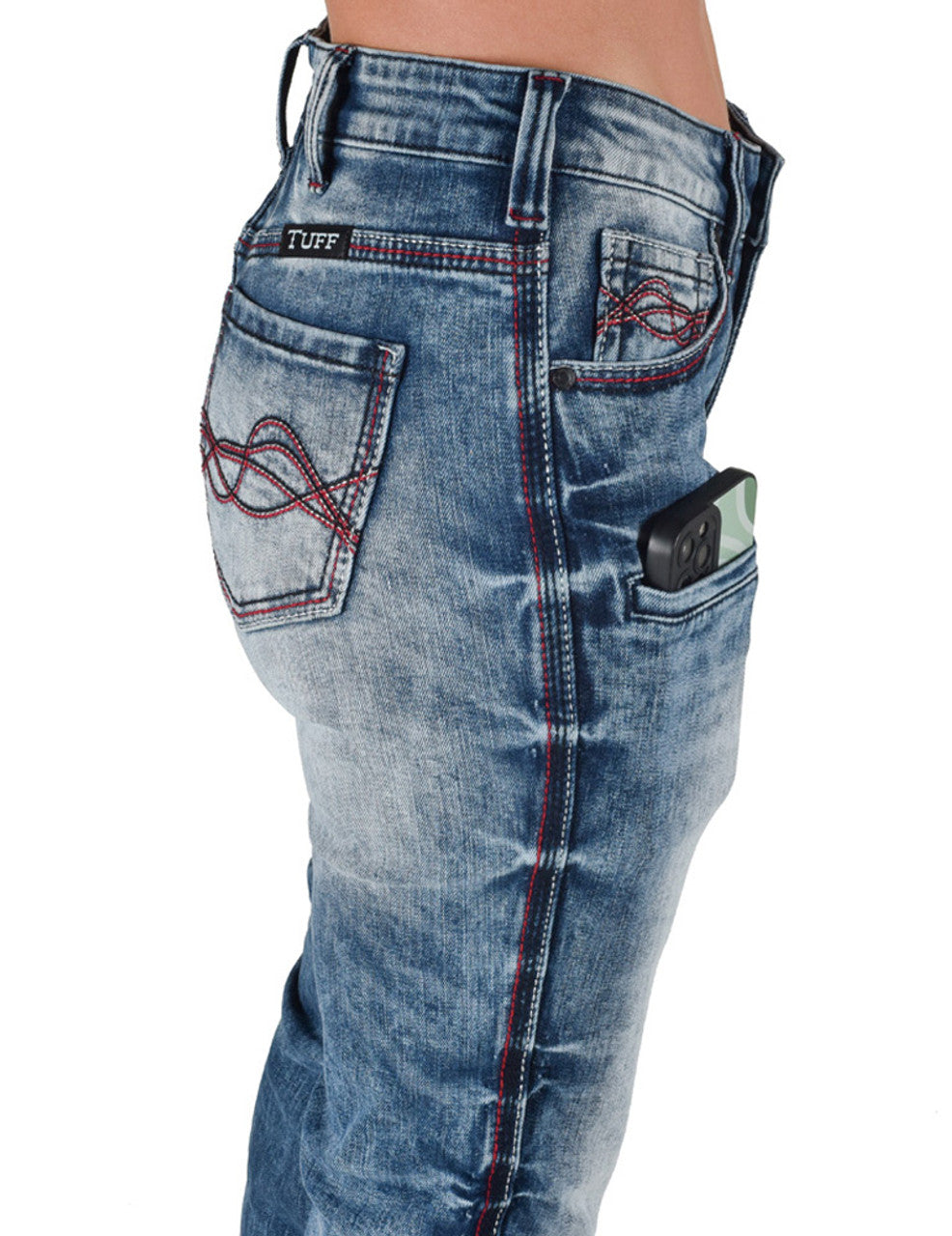 Cowgirl Tuff Jeans - Red Roan