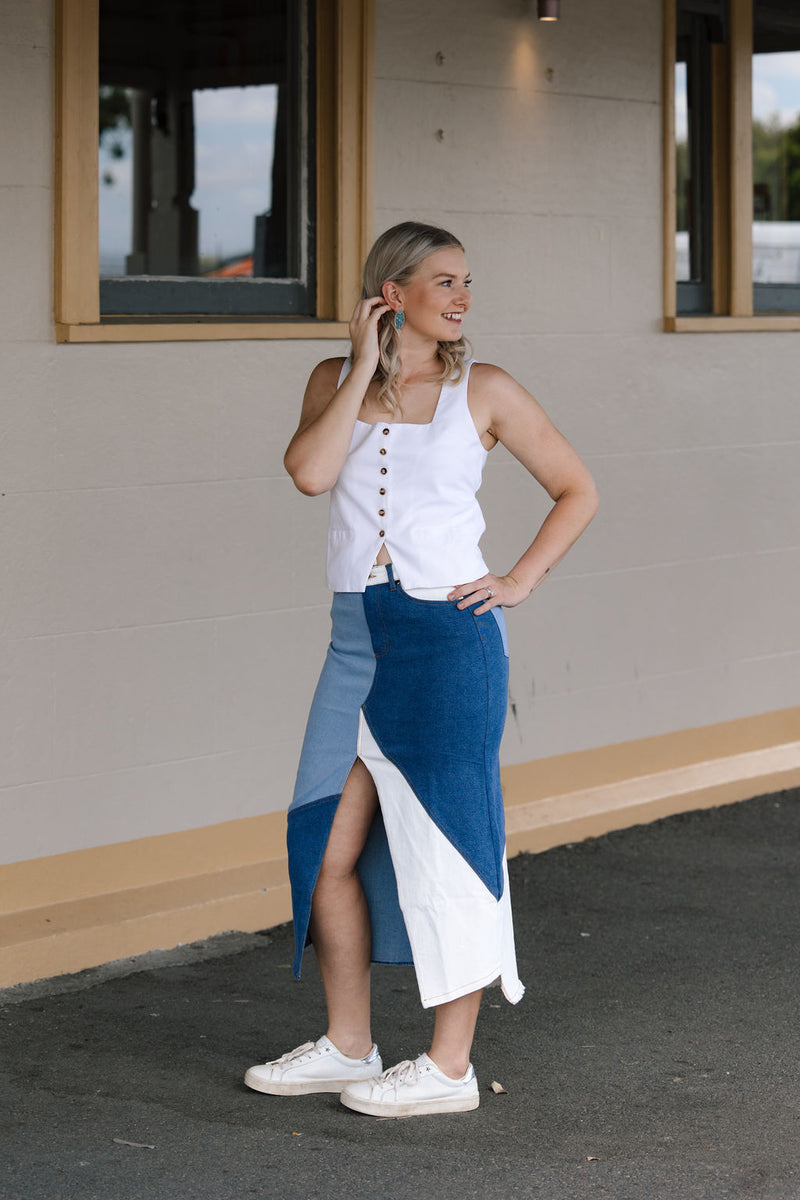 Sagey - Denim Skirt