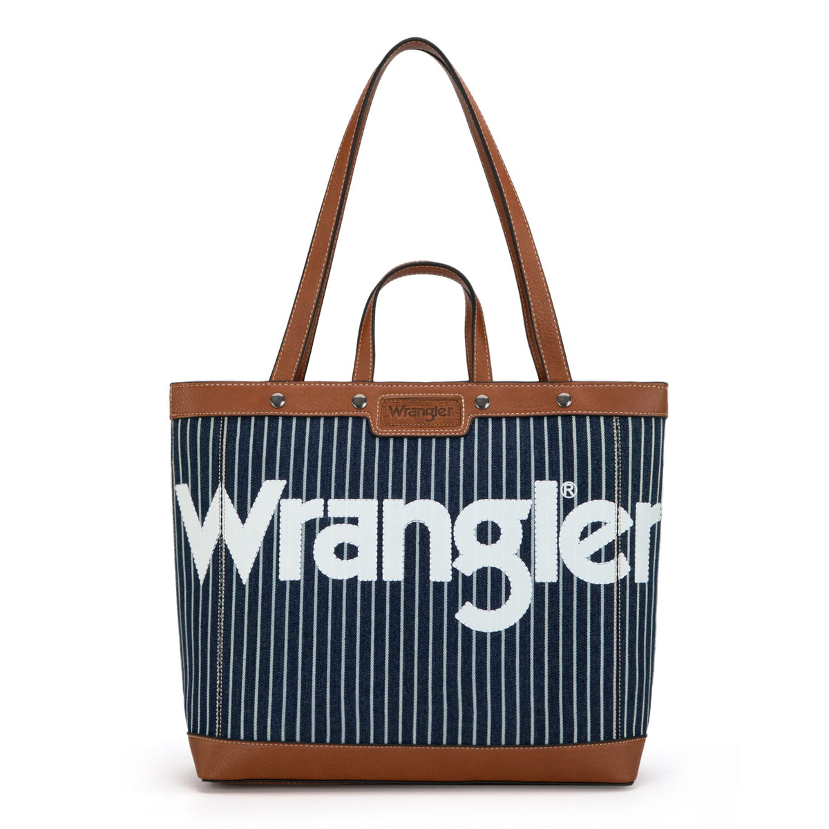 Wrangler Canvas Tote - Navy (WG142-2002NY)