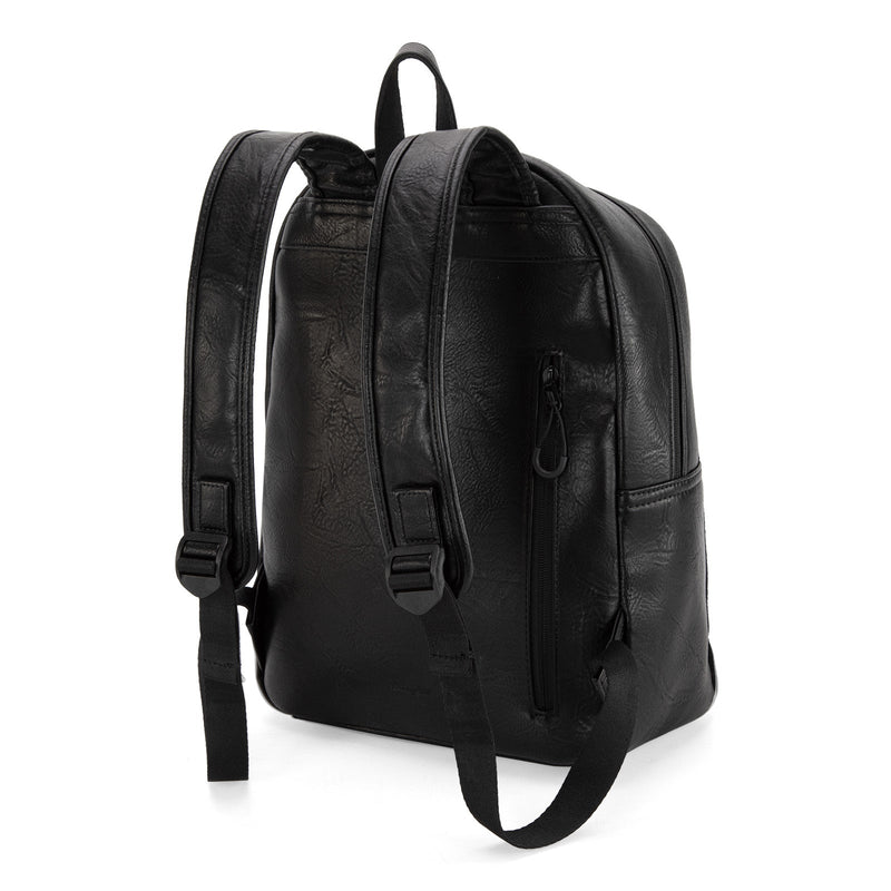 Wrangler Aztec Knitted Leather Backpack - Black (WG174-9115BK)