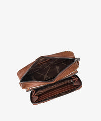 Wrangler Aztec Crossbody - Light Coffee