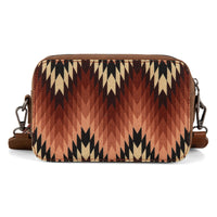 Wrangler South West Aztec Crossbody - Brown