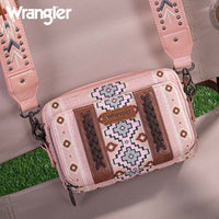 Wrangler Aztec Crossbody - Pink