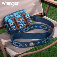 Wrangler Aztec Crossbody - Navy