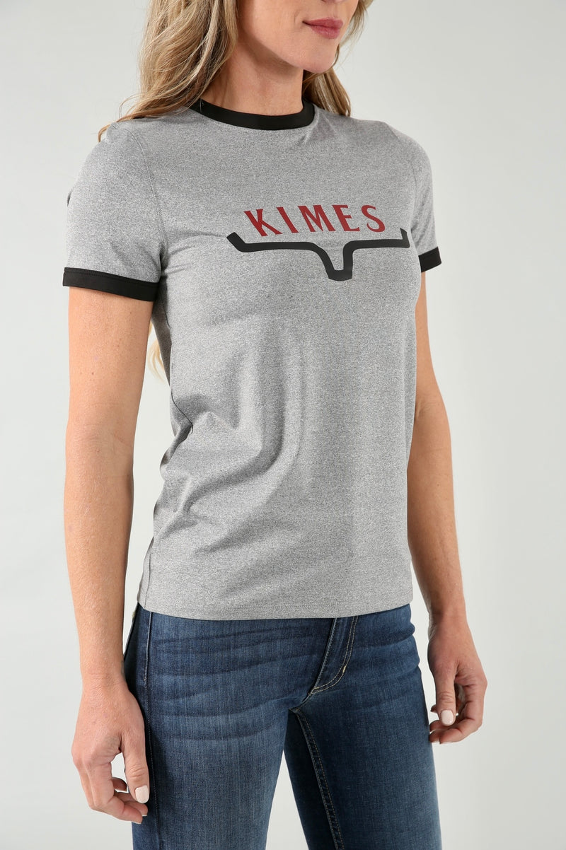 Kimes Ranch Fast Tech Tee - Grey Heather