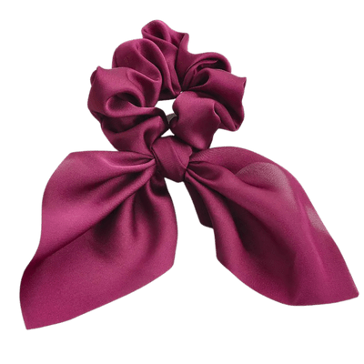 Bunny Scrunchie - Plum