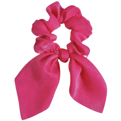 Bunny Scrunchie - Hot Pink