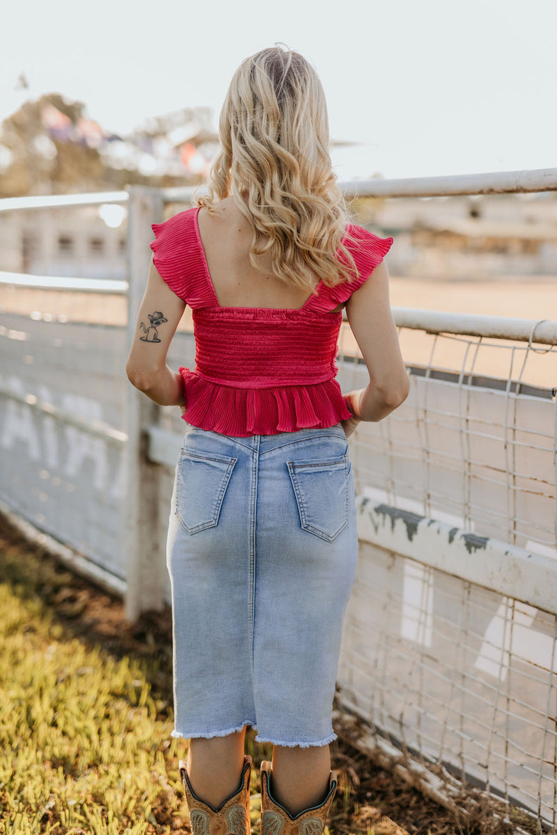 Shayley Top - Fuchsia