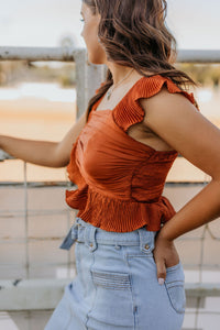 Shayley Top - Rust