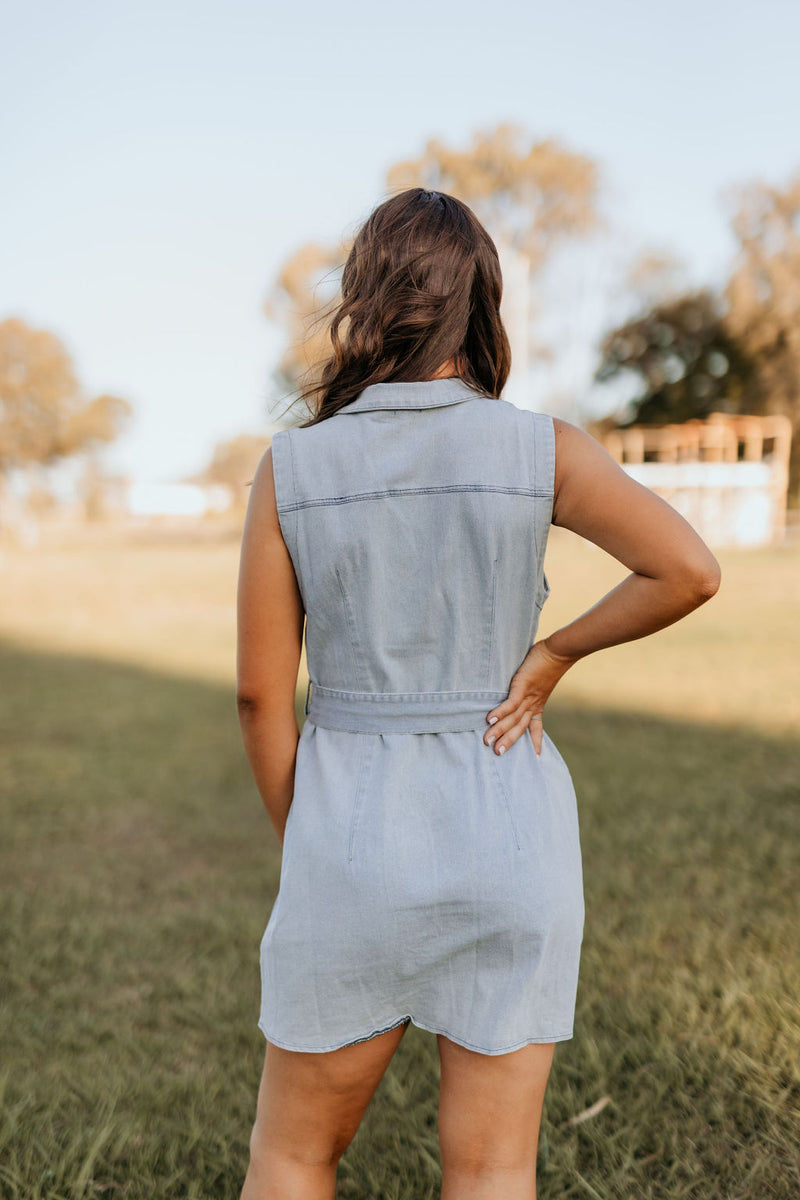 Dakota Dress - Denim