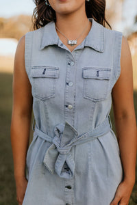 Dakota Dress - Denim