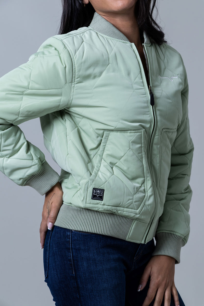 Kimes Ranch Marinos Bomber Jacket - Sage