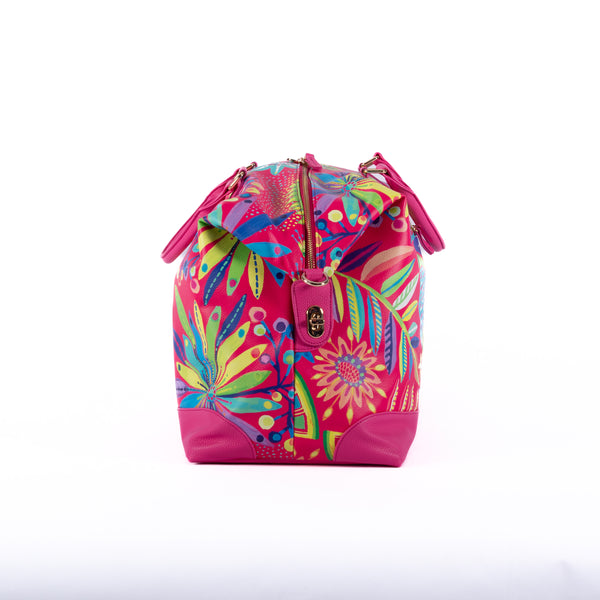 Liv & Milly - Overnight Bag (Neon Summer)