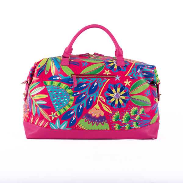 Liv & Milly - Overnight Bag (Neon Summer)