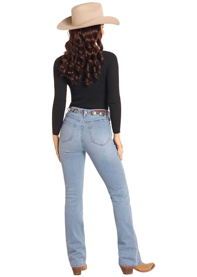 Rock & Roll Cowgirl Jeans - BW4HD04766 - High Rise Bootcut